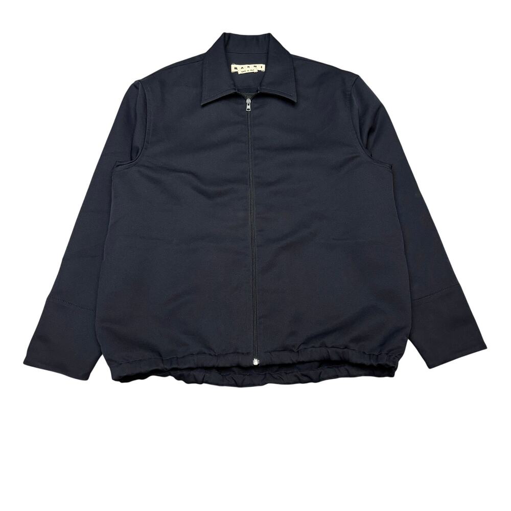 Marni Work FW2017 Full Zip Technical Jacket Mens 50 Engineer Mechanic Streetwear